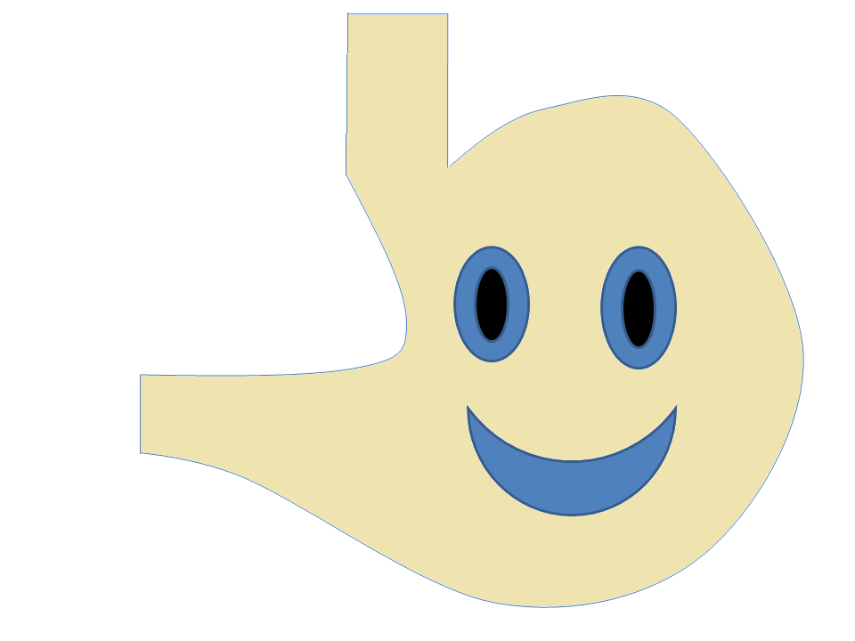 Cartoon of the stomach
