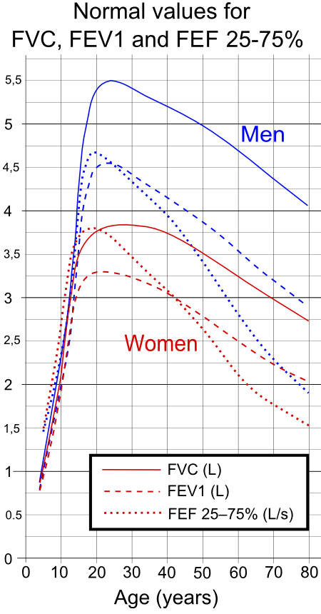FVC graph